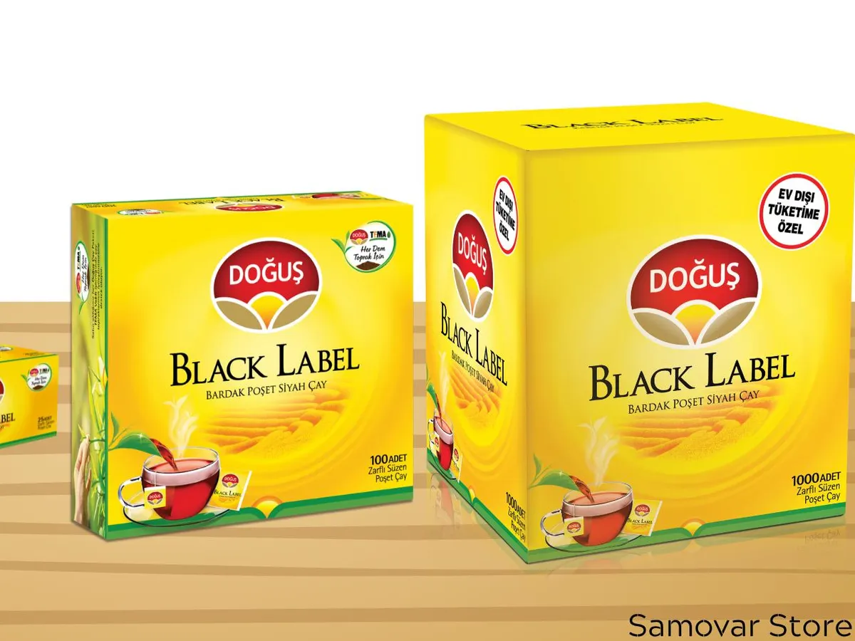 Dogus Black Tea 100 Tea Bags